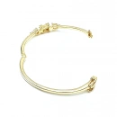 2 Damla 1 Baget Yarı Taşlı Kelepçe