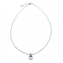 2 Halka Carti İçiçe Kolye