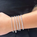 2,5mm Zirkon Suyolu Bileklik