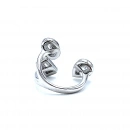 3 Geo Ayrık Yüzük