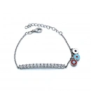 3 Renk Mineli Suyolu Zincir Bileklik