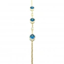 3lü Badem Nazar Zincir Bileklik