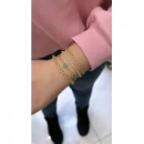 3lü Camgöz Suyolu Bileklik