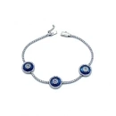 3lü M Camgöz Suyolu Bileklik