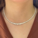 3mm Süzme Zirkon Suyolu Kolye