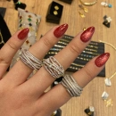 7 Sıra Pave Yüzük