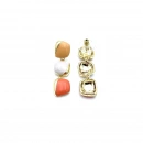 Elegant Seri 17 Tria Pebbles Somon Küpe