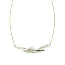 Tify Yarı Taşlı Not Kolye