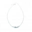 Tify Yarı Taşlı Not Kolye