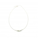 Tify Yarı Taşlı Not Kolye