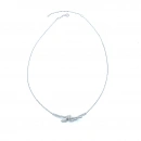 Tify Ful Taşlı Not Kolye