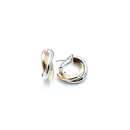 Carti 3 renk Taşsız Sarmal Küpe