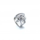 Yarı Taşlı Sarmal Yüzük