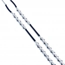 Siyah Mineli Gömme Taş Tasarım Kolye