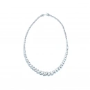 Mozanit Süzme Markiz Suyolu Kolye