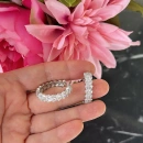 Baget 2,5cm İstiridye Tamtur Halka Küpe