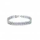 Mozanit Markiz Çiçek Suyolu Bileklik