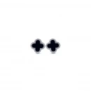 Black Yonca ARO L Küpe