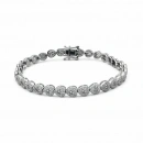 Taşlı Kalp Suyolu Bileklik