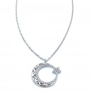 Taşlı Ayyıldız Kolye