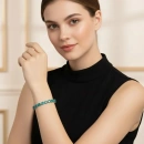 Zümrüt Paraiba Love Suyolu Bileklik