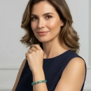 Zümrüt Paraiba Love Suyolu Bileklik