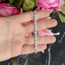 Taşlı Kalp Suyolu Bileklik