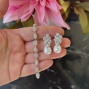 Geo Barok İnci Küpe