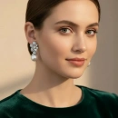 Geo Barok İnci Küpe