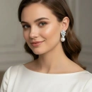 Geo Barok İnci Küpe