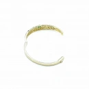 Carti Siyah Mineli Tasarım Kelepçe