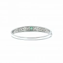 Carti Siyah Mineli Tasarım Kelepçe