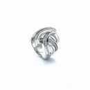 Yarı Taşlı Sarmal Yüzük