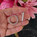 4mm 2,5cm Tamtur Halka Küpe