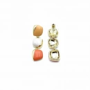 Elegant Seri 17 Tria Pebbles Somon Küpe