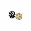 Elegant Seri 7 Black Leo Küpe