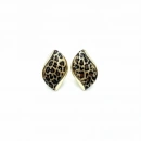 Elegant Seri 8 Leopar Leaf Küpe