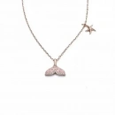 Mineli Balık Kuyruğu Kolye