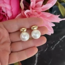 Sally Pebbles İnci Küpe