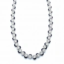 Siyah Mineli Gömme Taş Tasarım Kolye