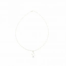 Taşlı Barok İnci Tif Zincir Kolye