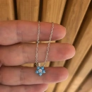 Firuze Çiçek Kolye