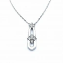 RC Taşlı Damla Kolye