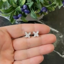 Mozanit Butterfly Küpe