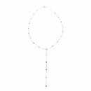 Rainbow Gömme Taş Y Kolye