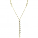 Taşlı Yıldız Y Kolye