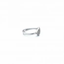 Taşlı Badem Küçük Parmak Yüzük