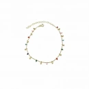 Rainbow Boncuk Sallantılı Top Top Halhal