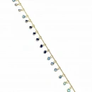 Shades of Blue Taş Sallantılı Halhal