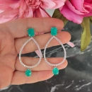 Paraiba Di Damla Küpe
